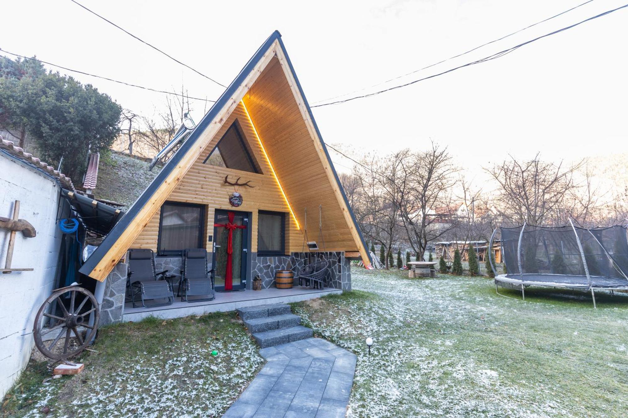 Pensiunea Casa Iulia A-Frame Martinie Exterior foto